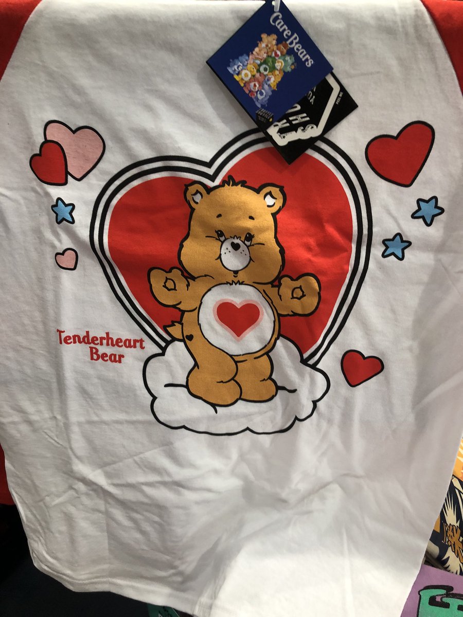 Are you Grumpy CareBear or Love A Lot CareBear? We got cuddly CareBear tees too. #carebear