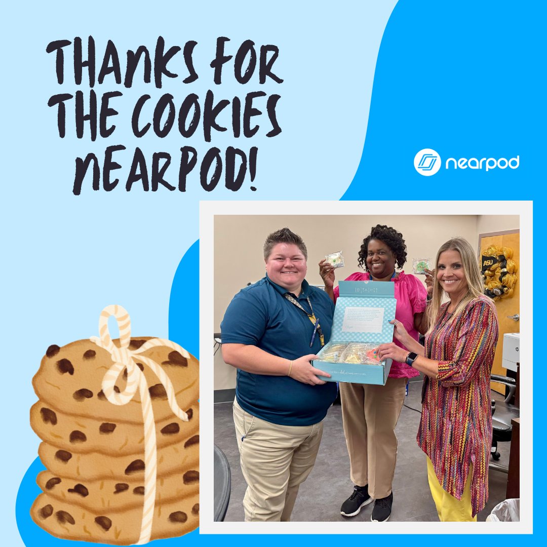 What a treat!  Thank you Nearpod for helping us survive testing. We shared the love.