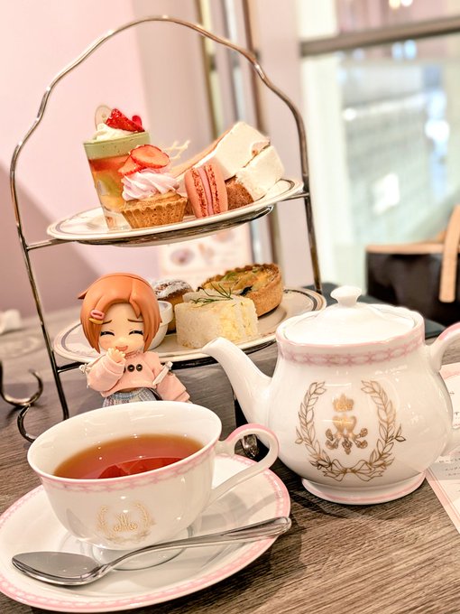 「スプーン お茶」のTwitter画像/イラスト(新着)