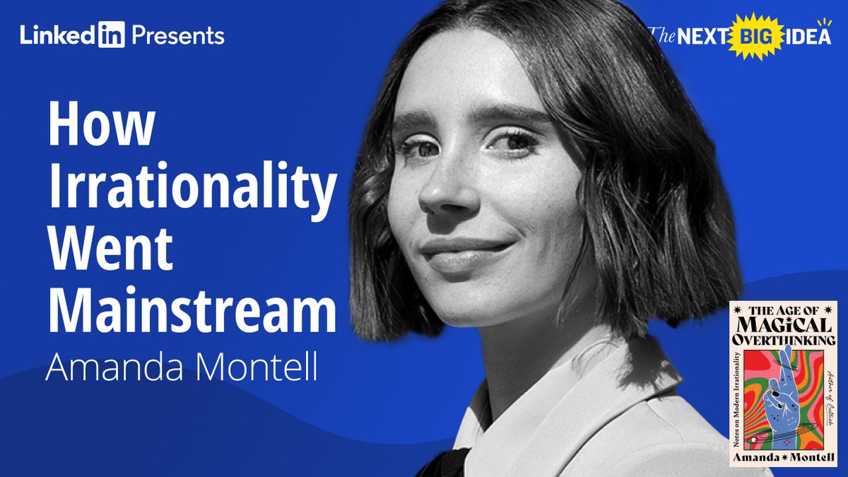 Why is it that the cognitive biases that kept us alive a few millennia ago now make us susceptible to bouts of extreme irrationality? Find out on this week's Next Big Idea podcast as we explore Amanda Montell's new book, The Age of Magical Overthinking: Notes on Modern…