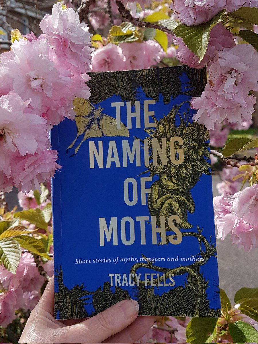 Springtime weekend reading. If you love #ShortStories then here's my collection #TheNamingOfMoths. Stories of myths, monsters & mothers. Avail from @fly_press Amazon, Waterstones & #Bookshops (paperback & ebook/Kindle). #BooksOfTwitter #AmReading #LoveBooks #WritingCommunity