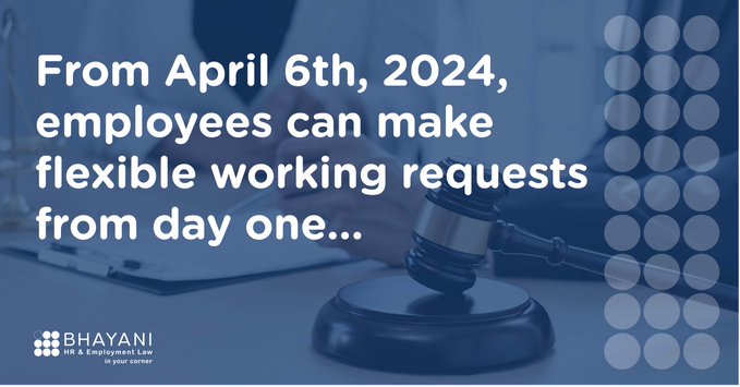 🔄 Gear up for change! From April 6th, 2024, employees can make flexible working requests from day one, submit two requests yearly, and receive responses in just two months. Call us: 0333 888 1360 #FlexibleWorking #WorkLifeBalance #EmployeeRights bhayanilaw.co.uk/gear-up-for-ch…