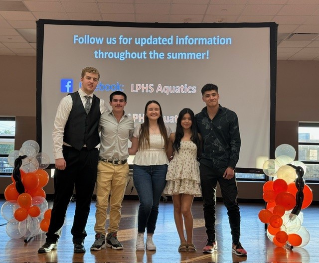 LPHSAquatics's tweet image. Last night we were celebrating our swimmers with their accomplishments in the 2023-2024 water polo and swimming season. We had a lot of hardware to certificates to pass out. Congratulations to all of the recipients! #startStrong #FinishStronger @lpisd @LPISDAthletics @LaPorteTXHS