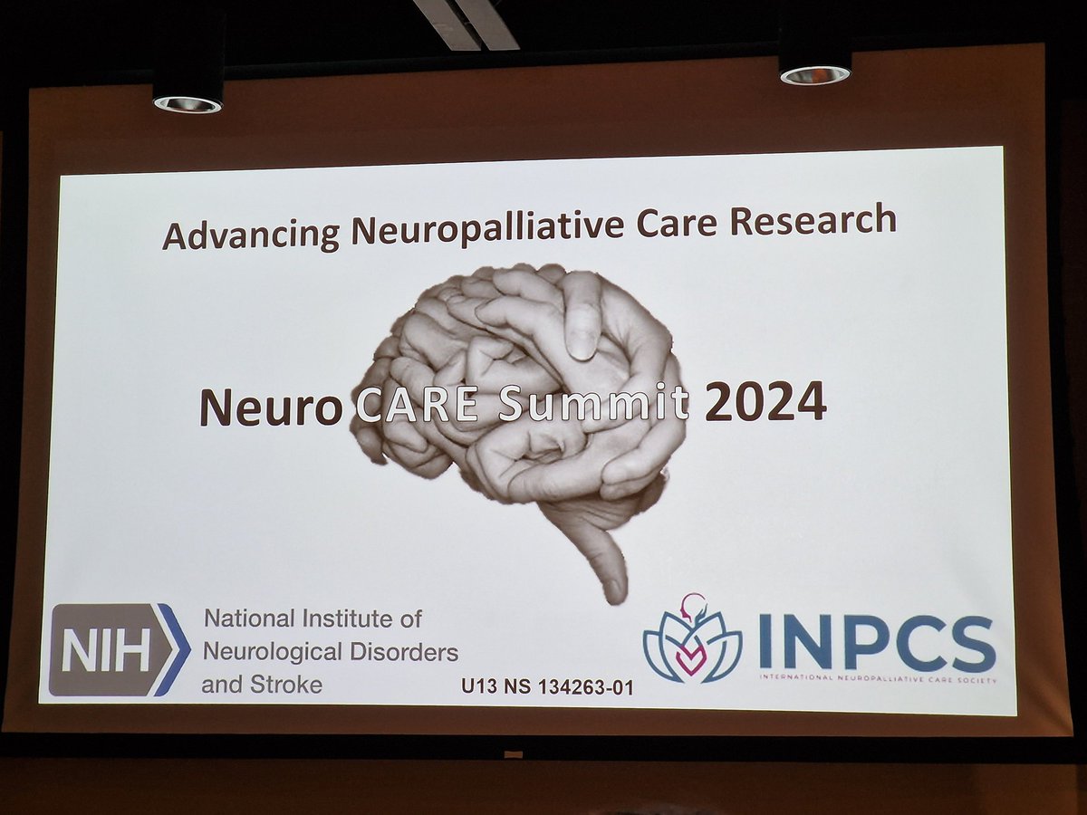 Thrilled to be in #Denver for the 2024 Neuro CARE Summit @Neuropalcare @NIH @NIH_NINDS ! Looking forward to an entire day dedicated to 'Advancing #neuropalliativecare research'. Congratulations to the organizers of this great event!