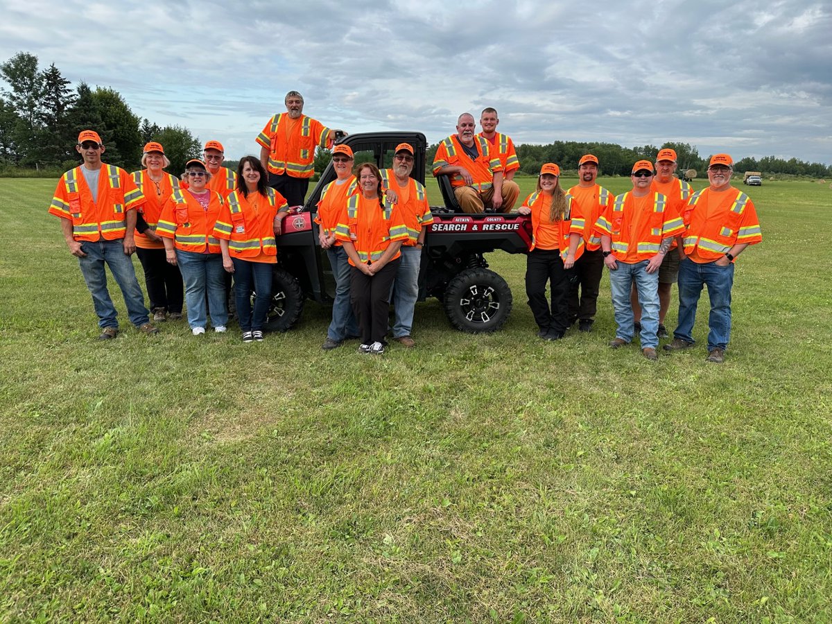 Rescue Alert! 🚨 During a 12-hour search and rescue mission, Aitkin County Search and Rescue in Minnesota utilized their recently granted utility terrain vehicle (UTV) to successfully locate a missing individual in the woods, bringing him back to safety. “Please know that your…