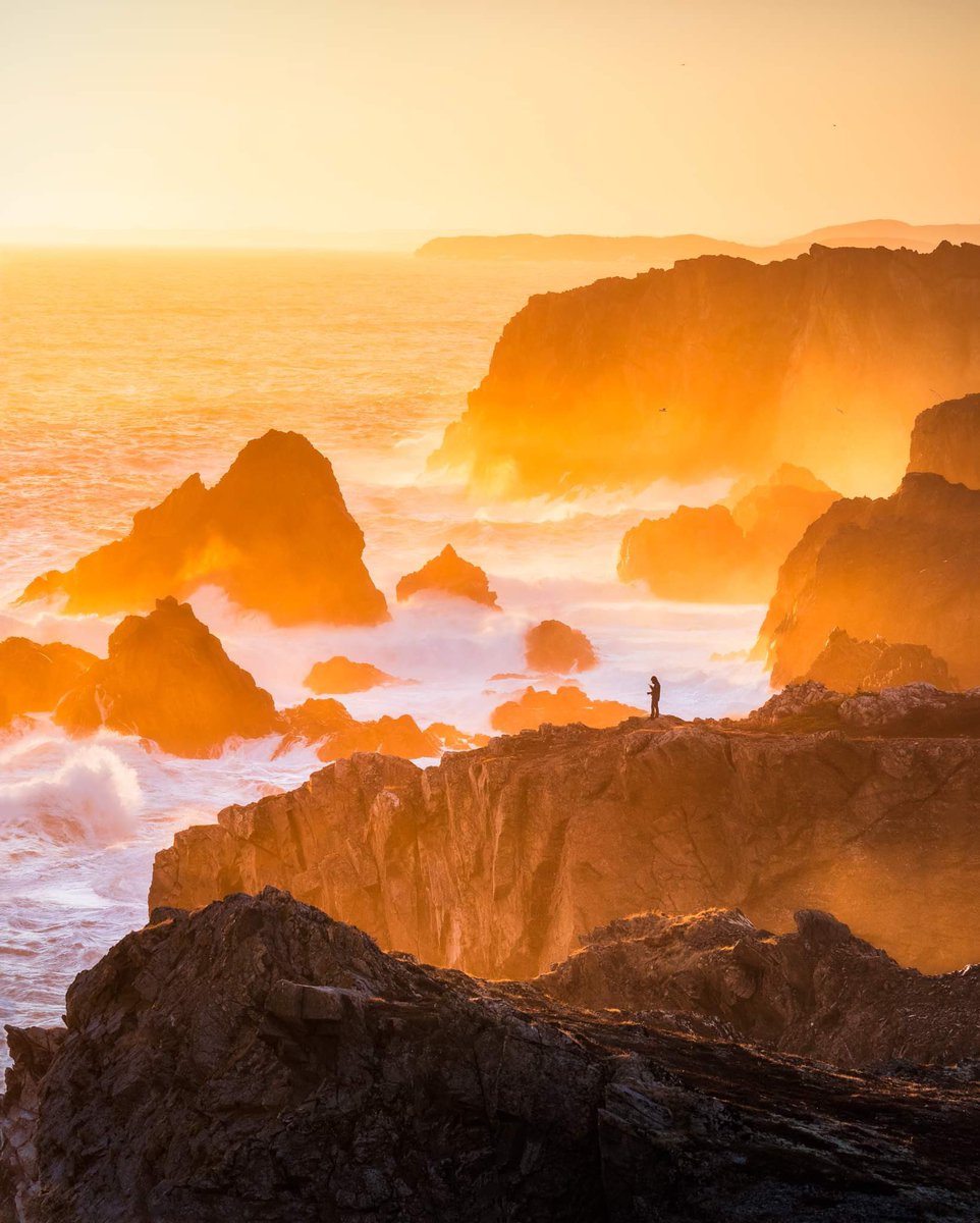 Looking forward to seeing this place soon! An amazing moment overlooking the cliffs of Spillars Cove Twillingate Newfoundland. The atmosphere that morning was out of this world! #newfoundland #canada