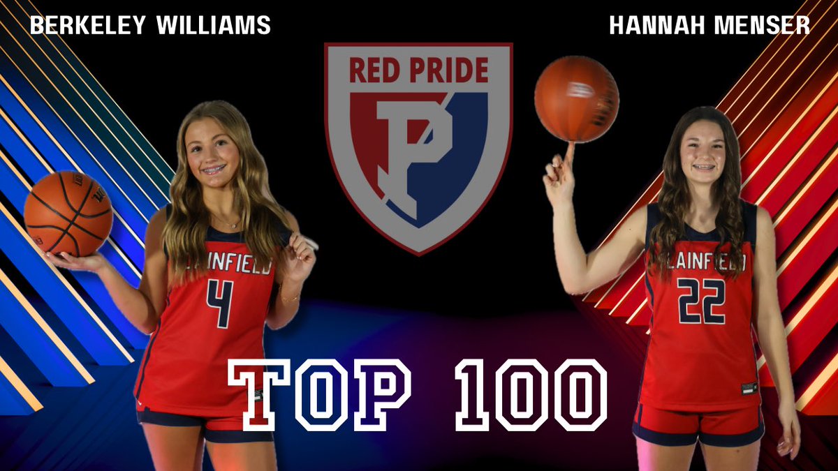 Congrats to @HannahMenser and @berkeleywillia9 for being invited to participate in the Top 100 this summer! 🔥🏀