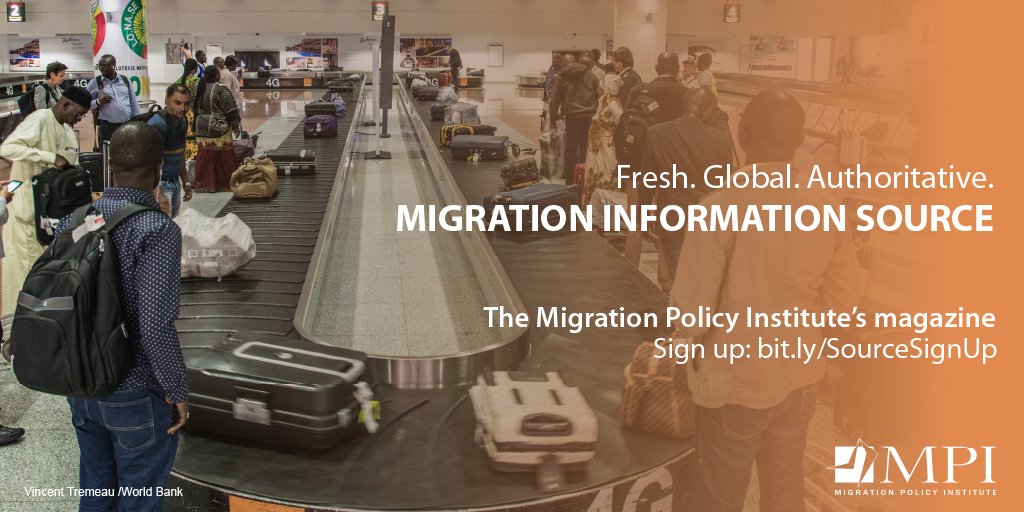 Our Migration Information Source offers fresh thought & authoritative data on people moving to & from virtually every country on the planet Subscribe to the FREE newsletter to stay informed bit.ly/SourceSignUp