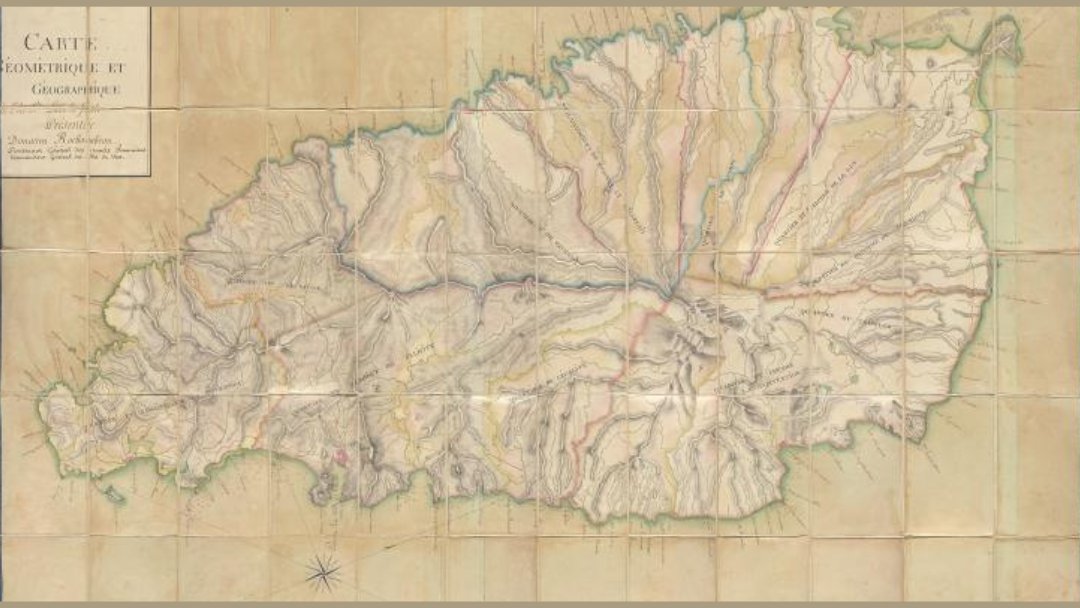 Next, we highlight our blog post 'Mapping Revolution, Mapping Slavery,' which details recent work by Bertie Mandelblatt, George S. Parker II ’51 Curator of Maps and Prints. More here: jcblibrary.org/news/mapping-r…
