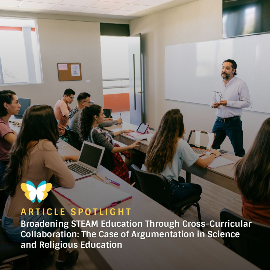 📄 TWCF grantee @ErduranSibel from @OxfordDeptofEd has published a paper in @SpringerNature on her research into integrating religious education with STEAM subjects in schools through argumentation. 🔗 Read the paper: link.springer.com/chapter/10.100…