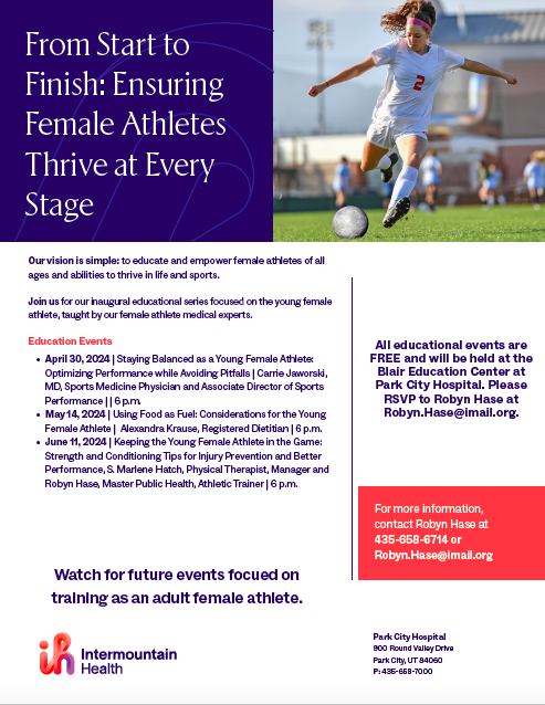 From Start to Finish: Ensuring Female Athletes Thrive at Every Stage