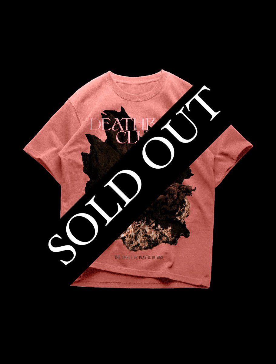 AYO BATS:

Y’all done did it again.

Our <a href="/DeathbatsClub/">Deathbats Club</a> exclusive Plastic Daisies tee is officially

SOLD OUT!!

and I cannot thank y’all enough 🫠 🌸 

Swim strong SALMON GANG 👊🏾