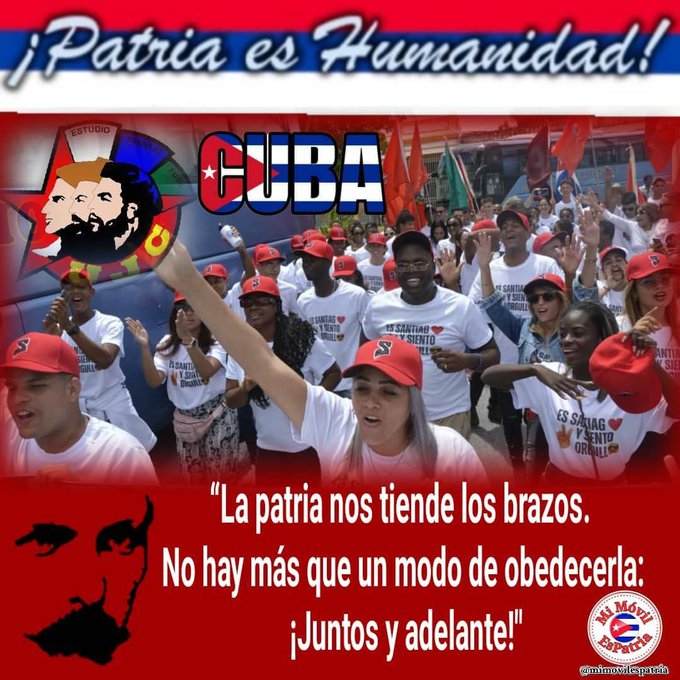 #CubaPorLaVida🇨🇺
#CubaCoopera
#CubaPorLaSalud 
#MujeresEnRevolución
#MejorSinBloqueo
#CubaContraElGenocidio
#CubaEnPaz
#VamosConTodo
@cubacooperaven 
@mmcvencar
@CDI_Libertador