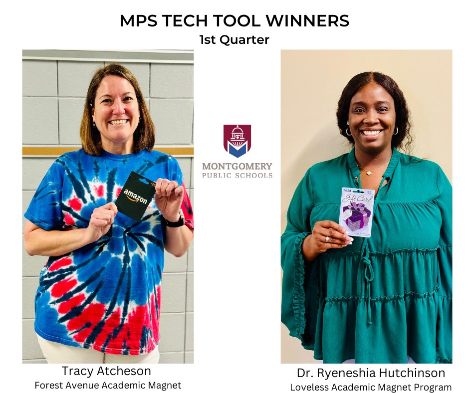 Congratulations to our newest Tech Tool winners!