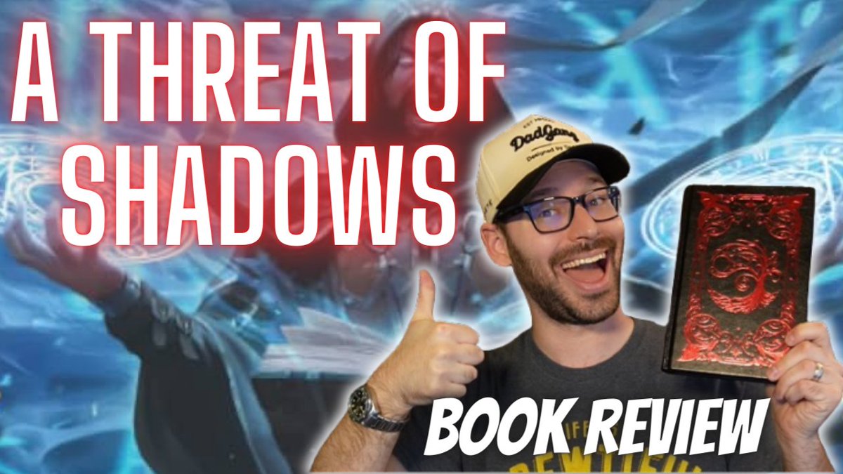 A new book review is live on the channel or @JAAndrewsWriter Threat of Shadows 🔗⬇️