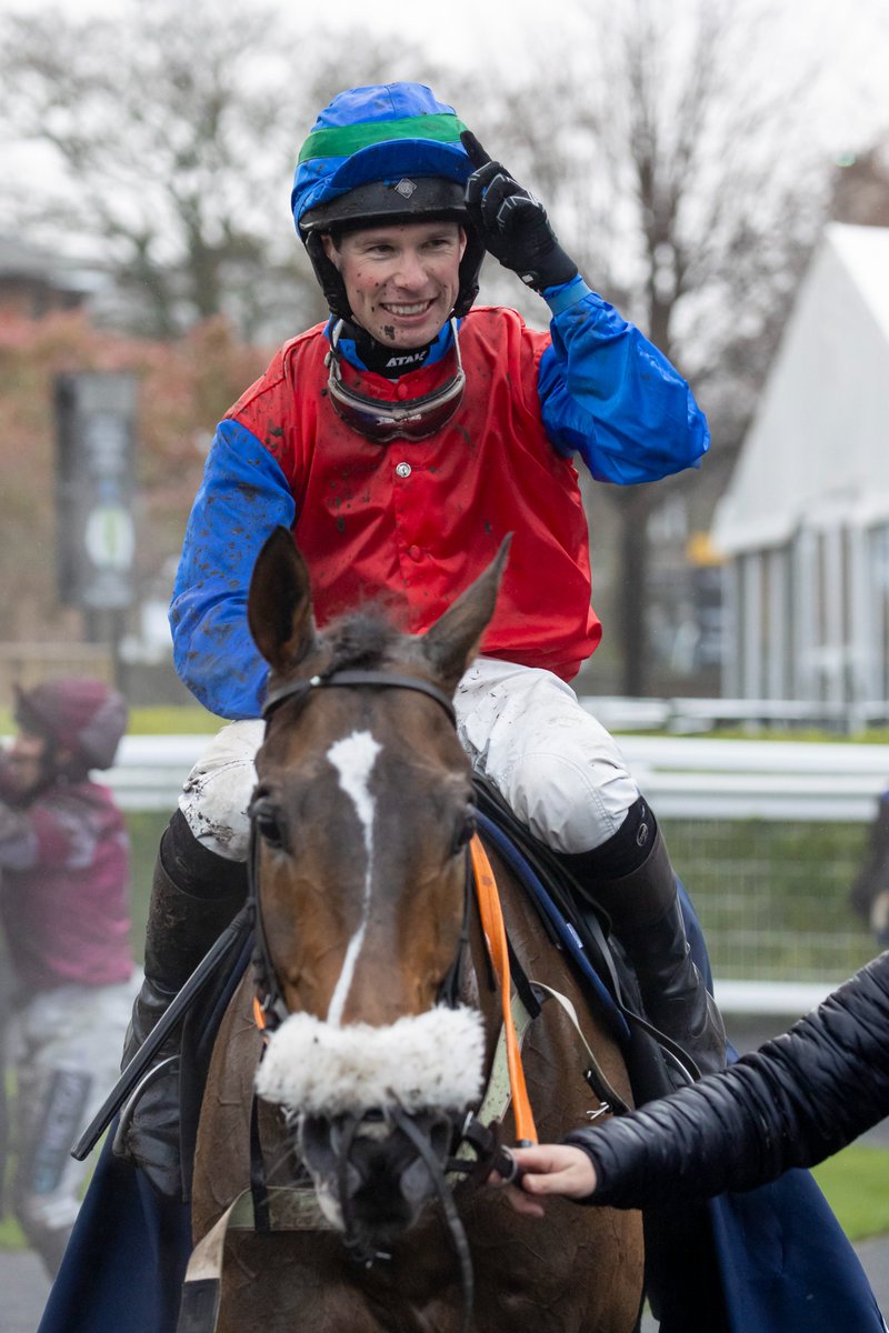 MACK THE MAN, winner of the Go North Sea Pigeon Series Final at the #GoNorthFinals Raceday 👏🏻👏🏻 A true family affair, trained by Nick Alexander @kinneston, ridden by son Kit Alexander and owner by the Alexander Family 🙌🏻