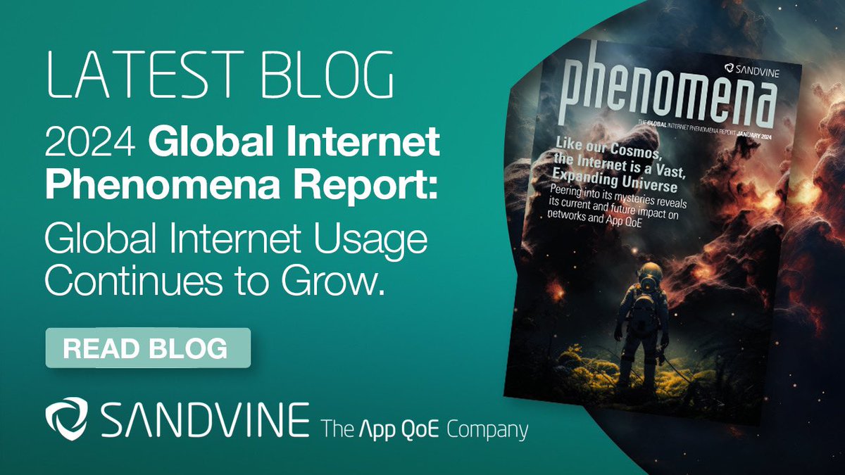 In our latest blog (bit.ly/3VWVBS7), Chief Solution Officer, Samir Marwaha explains the methodology behind the 2024 Global Internet Phenomena Report (bit.ly/3vMdCI3). This year’s report includes breakdowns of the world’s top apps for mobile & fixed networks.