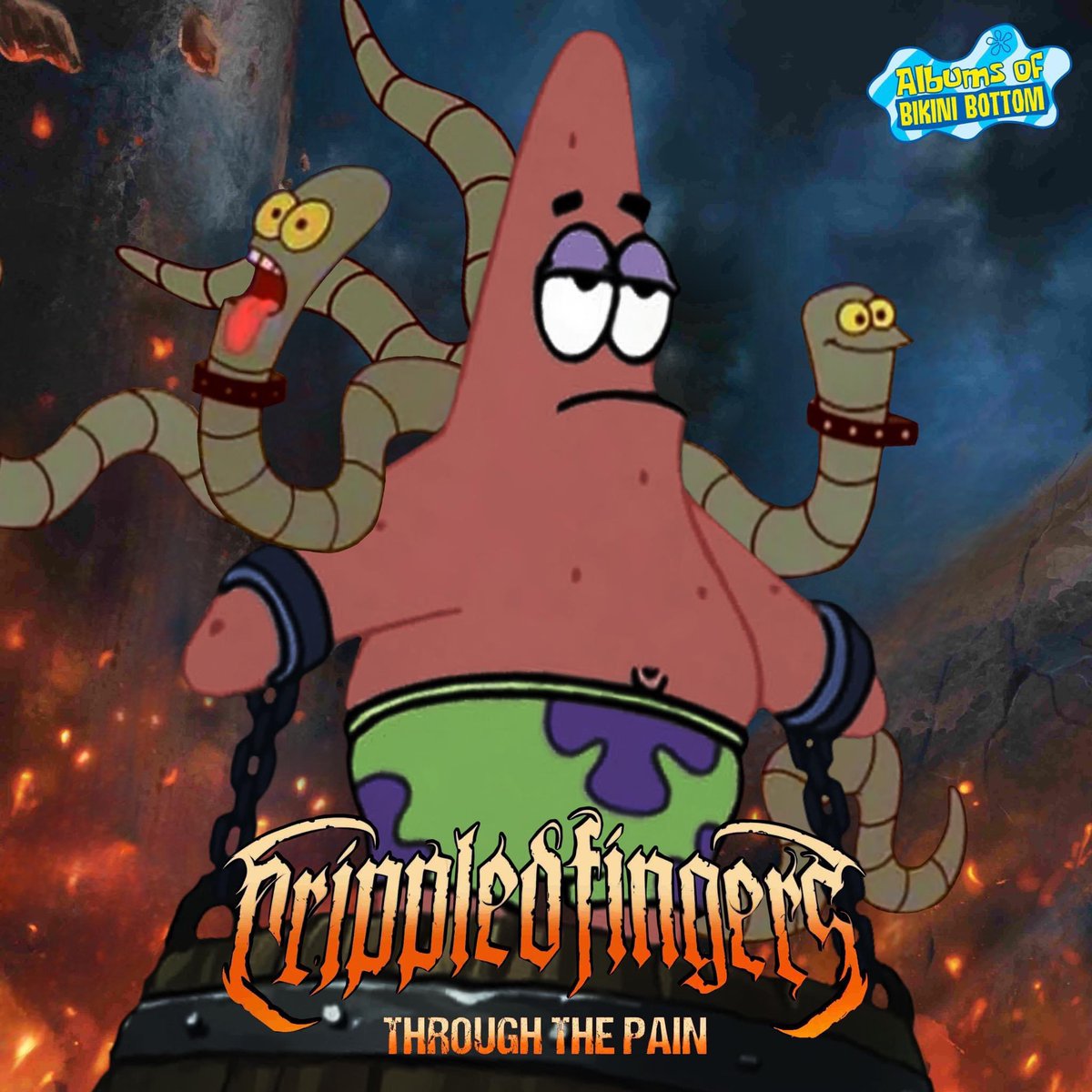 CrippledF's tweet image. THROUGH THE PAIN made it to the legendary Albums of Bikini Bottom 😂

Credit @albumsofbb