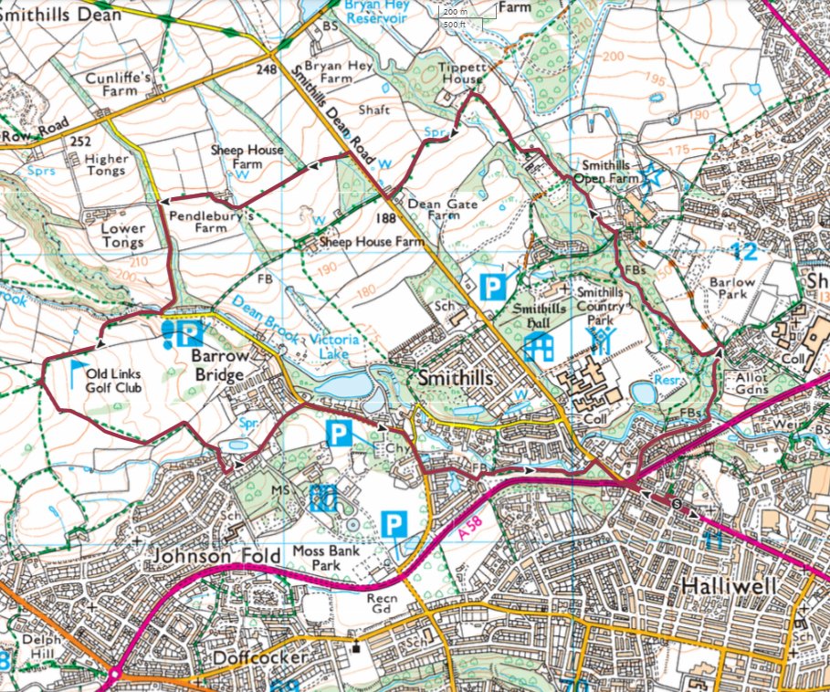 Next weeks's walking group outing is a really easy 7.5km, or 4.5 mile, route that will take us through Smithills and around Barrow Bridge. #walkinggroup #groupwalks #boltonwalkinggroup #Lancashirewalks #bolton #halliwell #smithills #BarrowBridge #walking #Hiking @WoodlandTrust