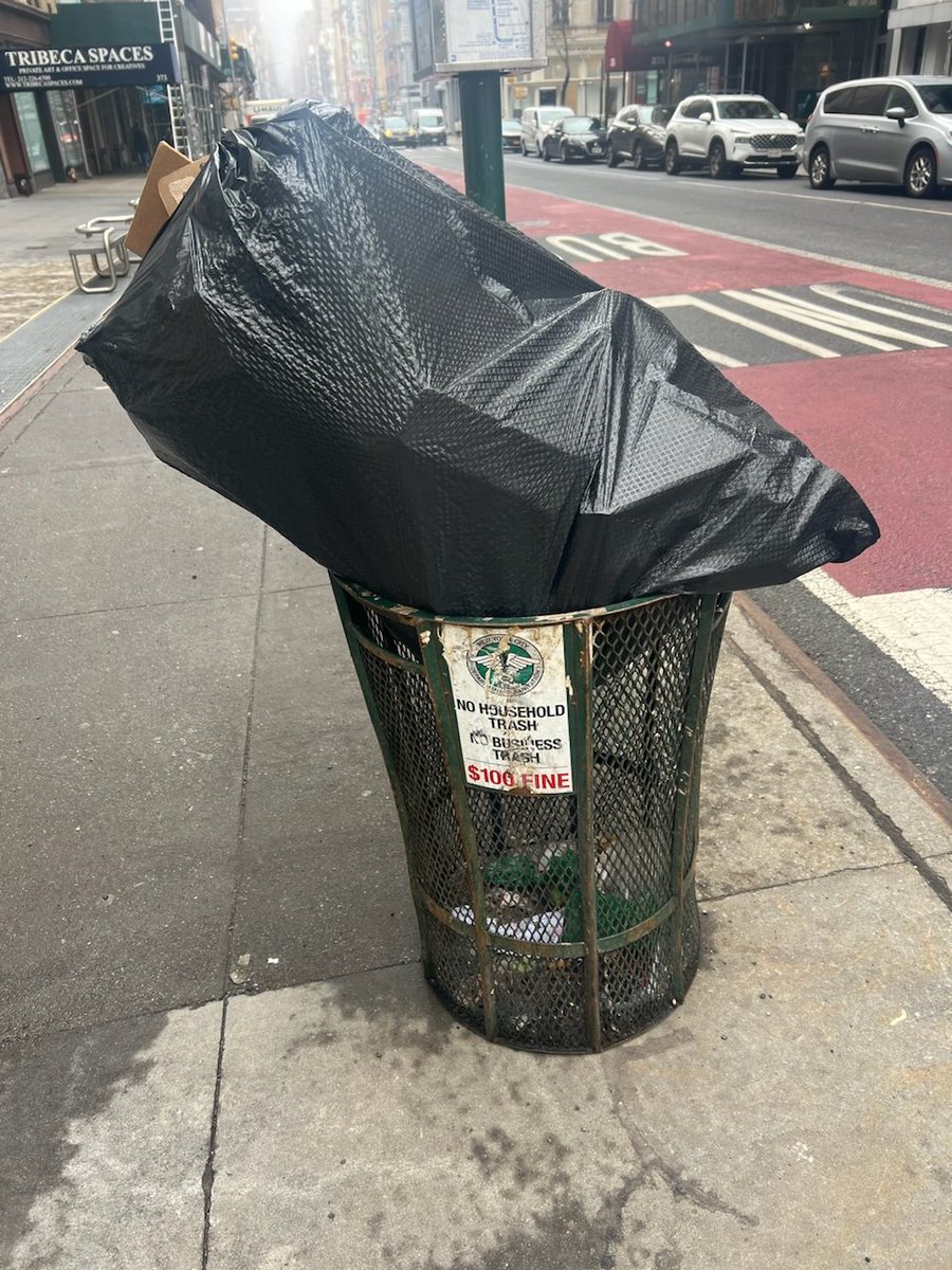 Are you the selfish person who decided YOUR need to misuse a litter basket was more important than EVERYONE ELSE'S ability to use it properly? How do you sleep at night?