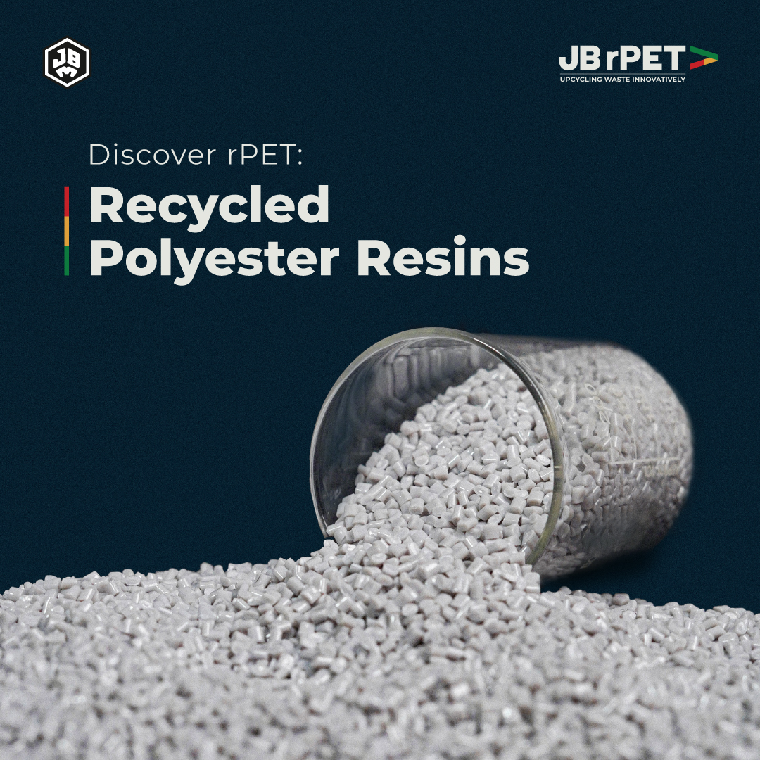 Made from recycled PET plastic through a meticulous recycling process, rPET resins offer a sustainable solution to reduce environmental impact. Polyester, known for its durability and versatility, finds widespread use in clothing, packaging, textiles, & more. #SustainableChoices