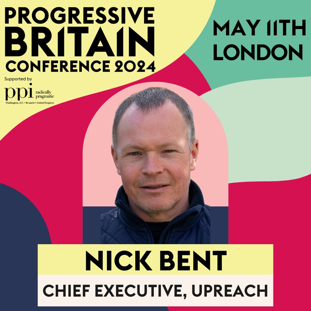 📢ANNOUNCING Joining the lineup for Progressive Britain Conference on May 11th, Chief Executive of @up_Reach @NickBent! Nick will be joining our 'Is Labour serious about class?' panel, as part of our Opportunity mission track. Get your tickets here! eventbrite.com/e/progressive-…