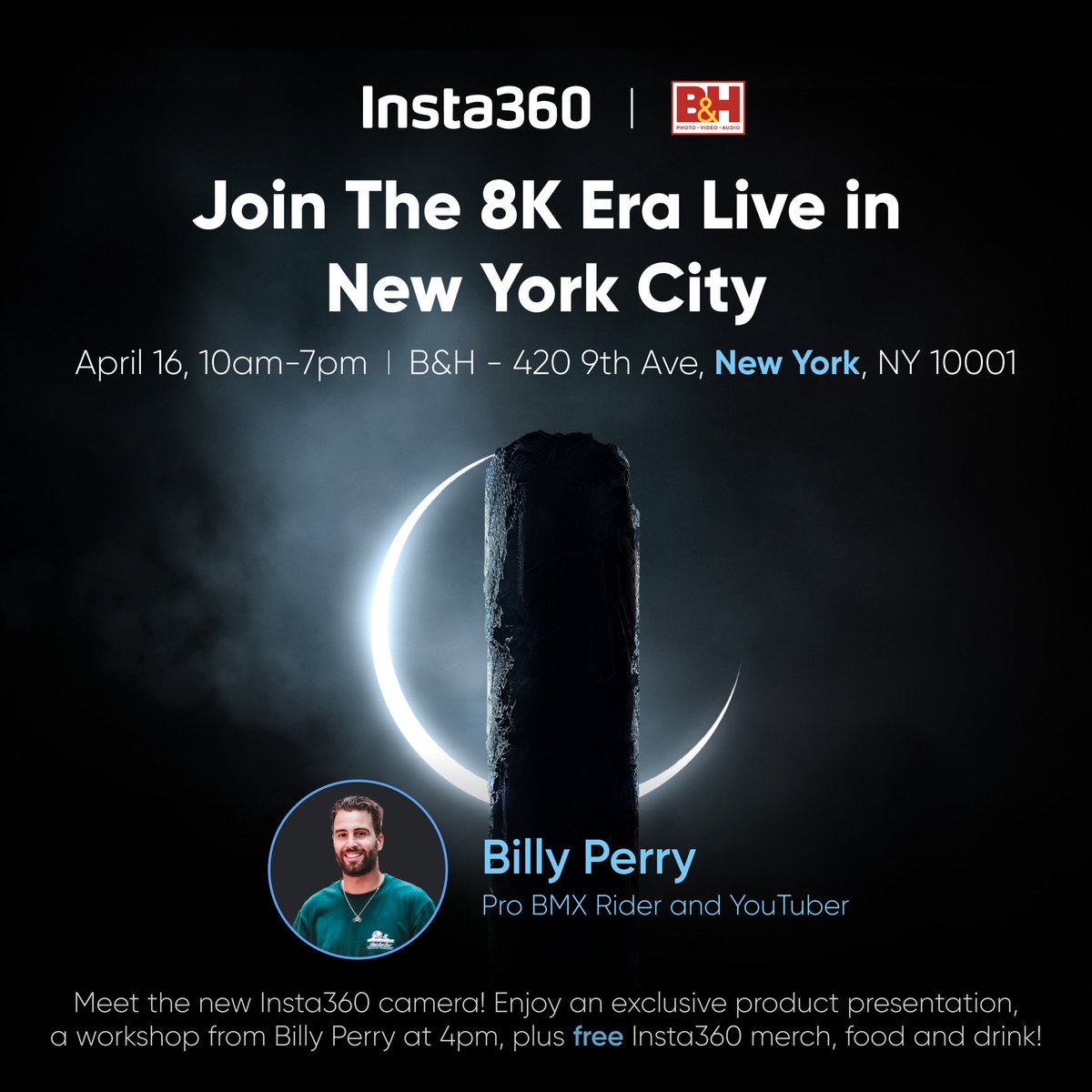 Join the 8K Era with @Insta360 Live from the #BHSuperStore!
Apr 16, 10am-7pm ET

Learn more ➡️ bhpho.to/3VTHg8Y