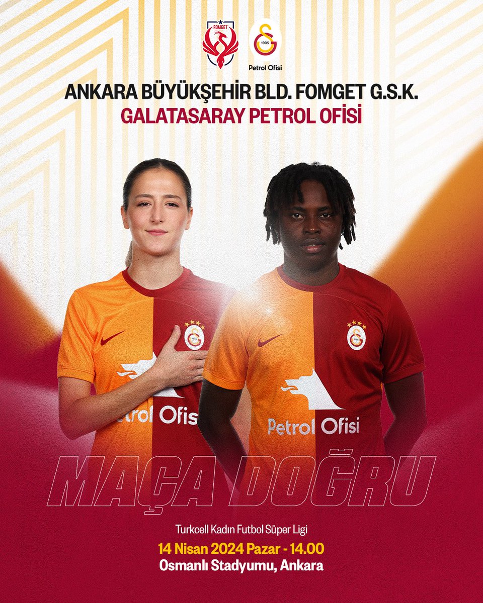 Maça Doğru | Ankara Büyükşehir Bld. Fomget G.S.K. - Galatasaray @petrolofisi 🔗 galatasaray.org/haber/futbol/k…