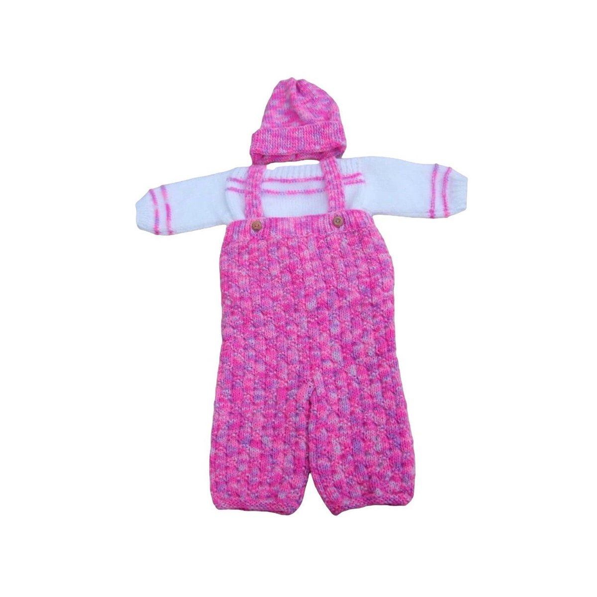 Discover this lovely hand knitted baby girl set! Including a jumper, dungarees and a hat, it's perfect for 0-3 months. Shop now on #Etsy: knittingtopia.etsy.com/listing/170794… #Handmade #BabyFashion #knittingtopia #MHHSBD #craftbizparty #babyessentials