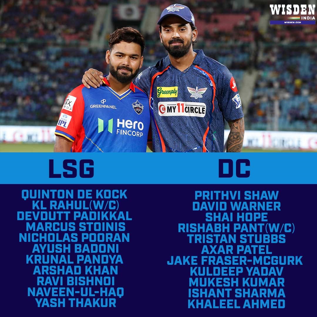 Lucknow Super Giants have won the toss and have opted to bat first against DC. #LSGvsDC #IPL2024 #Cricket