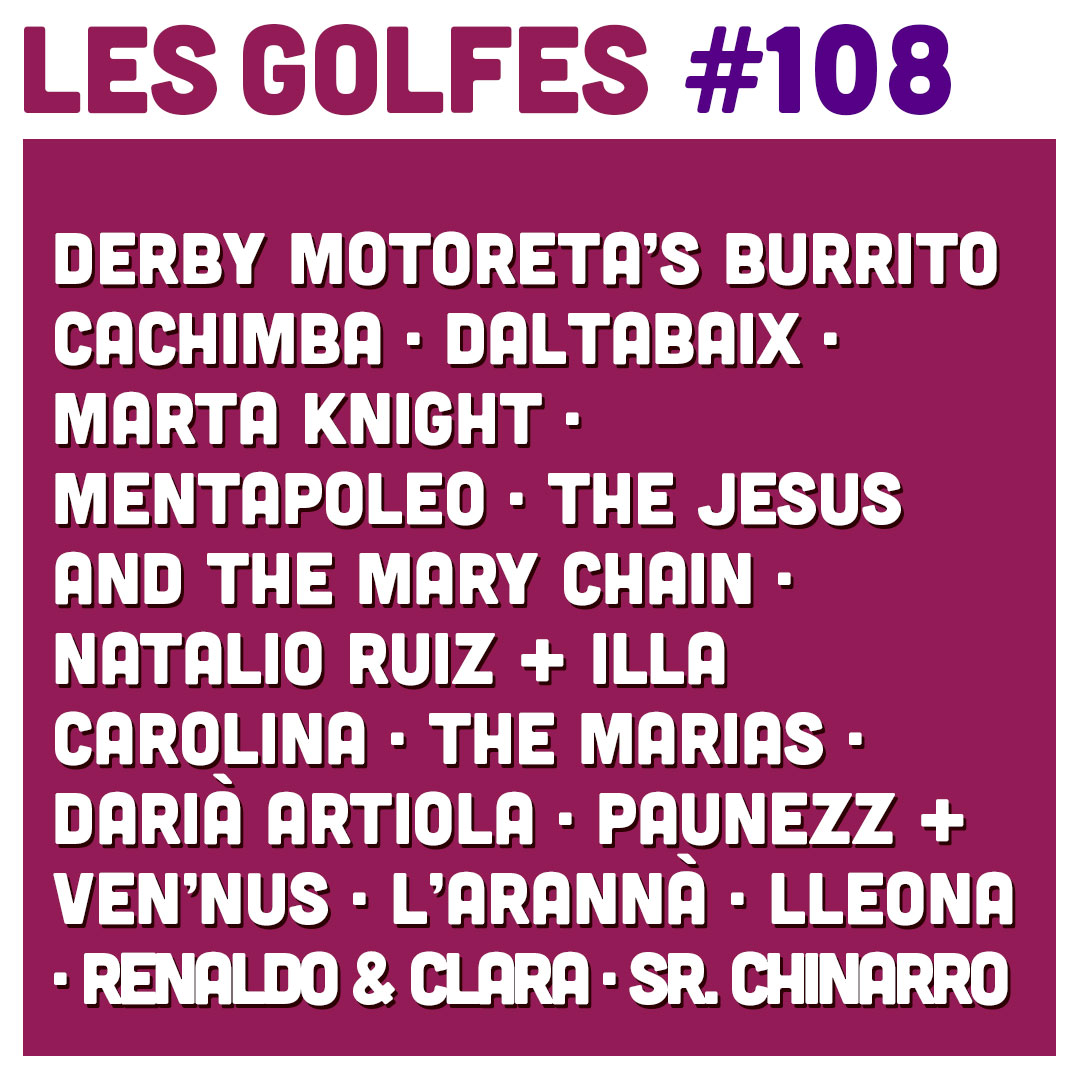 🥠LES GOLFES · 108 🥠 🟠Ivoox: bit.ly/49HGuPS 🟢Spotify: bit.ly/3TXfq9f 🔴Youtube: bit.ly/3PZCjIa 🟣Altres: bit.ly/49BnDWy