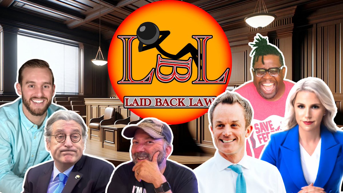 🚨 It's Legal Friday! 🎓 Dive into the week's legal shocks with @NatetheLawyer, @IanCorzine, @ DaniAhnDirect, @MichiganLawShow, @PattisNorm & @MichaelBoyer_ of @LawPodDaily. Brace yourself for the unexpected in law & news! Watch 📺⬇️ #laidbacklaw #legalfriday #LBL