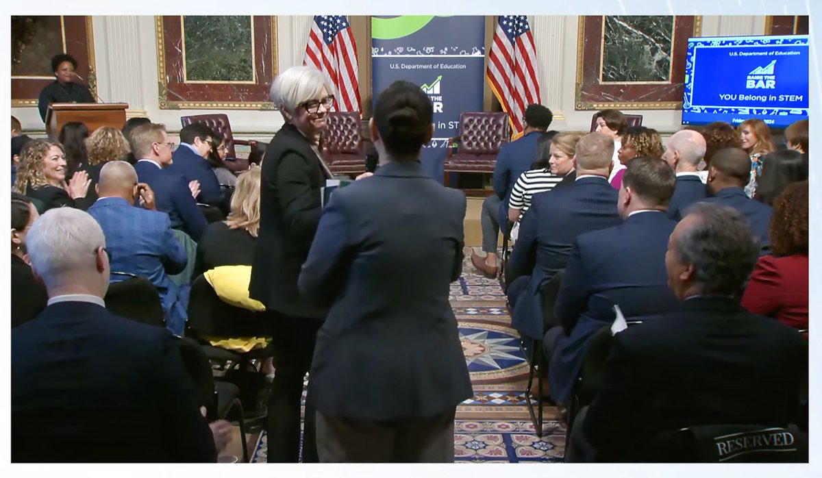 The UTeach Institute (@uteachinstitute) on Twitter photo UTeach Institute Director @hugheskk spoke about the importance of STEM education and preparing excellent #STEM educators at <a href="/usedgov/">U.S. Department of Education</a>’s #YouBelongInSTEM’s 2024 <a href="/WhiteHouse/">The White House</a> Summit this morning! 👏 #uteach #weprepareteachers <a href="/uteachinstitute/">The UTeach Institute</a> UTeach Institute Director @hugheskk spoke about the importance of STEM education and preparing excellent #STEM educators at <a href="/usedgov/">U.S. Department of Education</a>’s #YouBelongInSTEM’s 2024 <a href="/WhiteHouse/">The White House</a> Summit this morning! 👏 #uteach #weprepareteachers <a href="/uteachinstitute/">The UTeach Institute</a>