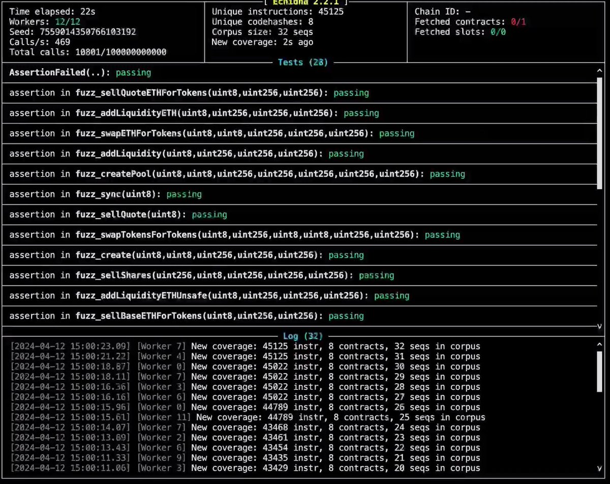 Huge thanks to @0xScourgedev for the @MIMSwap Fuzzing tool created during our audit with @GuardianAudits Give us more confidence moving forward with the product. Awesome suite! github.com/Abracadabra-mo…