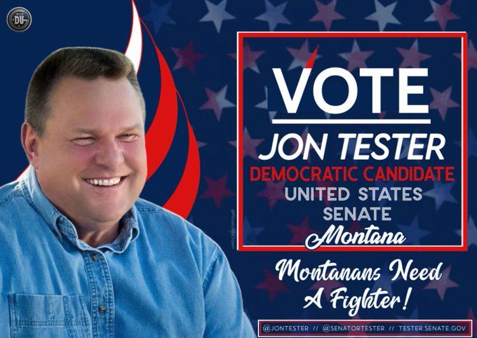 Montana needs John Tester in the Senate So do we all It’s crucial he wins so Democrats keep the Senate majority He’s a fighter for families in Montana He deserves your vote & our support #Allied4Dems #ProudBlue #DemVoice1 #Fresh #DemsUnited