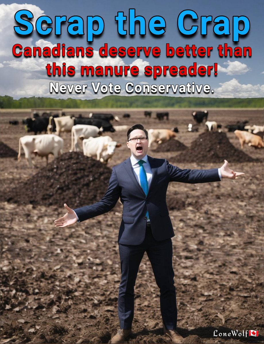 #NeverVoteConservative #PierrePoilievreIsLyingToYou #JustSayNoToPierre