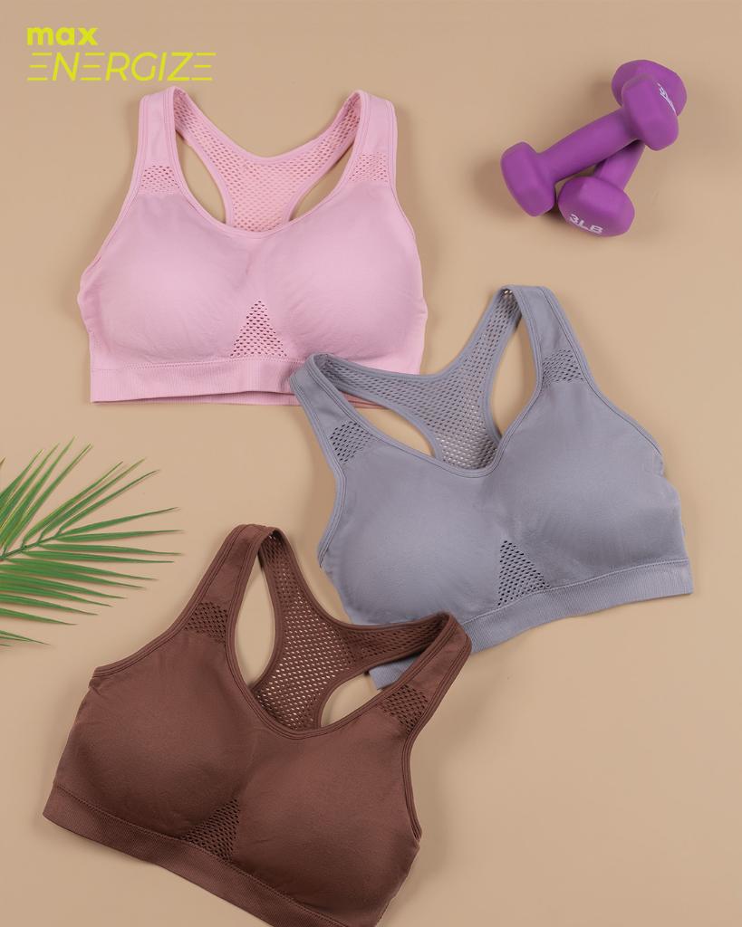 Find your perfect fit and style with our collection of activewear essentials for women! 
Pick your pop of colour:

Pink or Grey or Brown.

#MyMaxStyle #ActiveWearCollection #Activewear #FitnessOutfit #WorkoutWear #WomensFashion