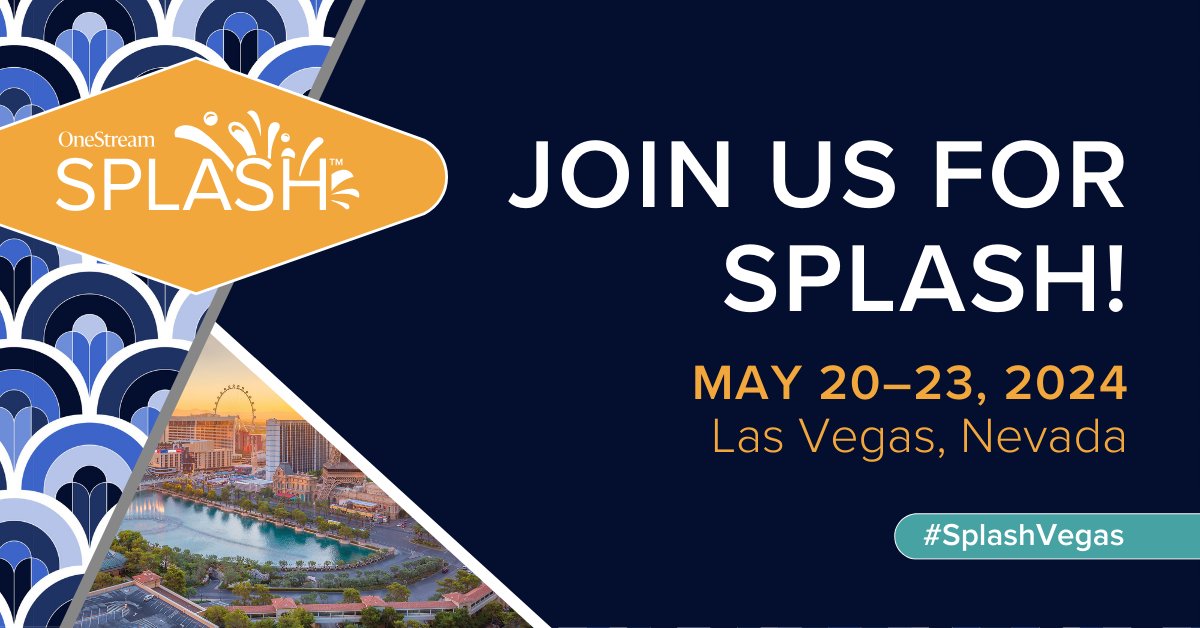 Today's uncertainty demands a new approach to the business. Discover new innovations and how we're using AI to make financial operations more agile. Join us for Community, Learning, and Networking at our annual Splash event! hubs.ly/Q02pCgdv0    #SplashVegas #Innovation