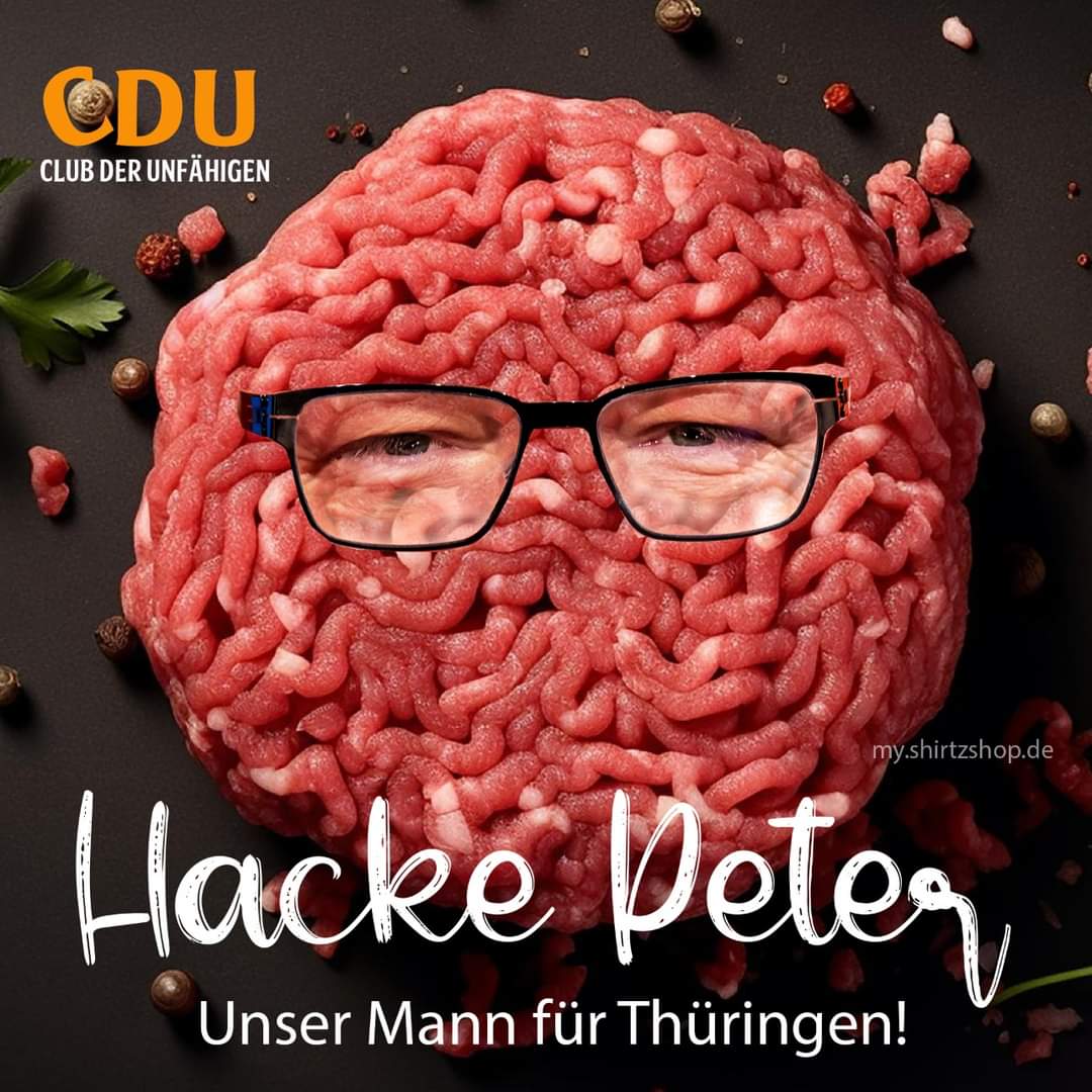 #CDU =Club der Unfähigen