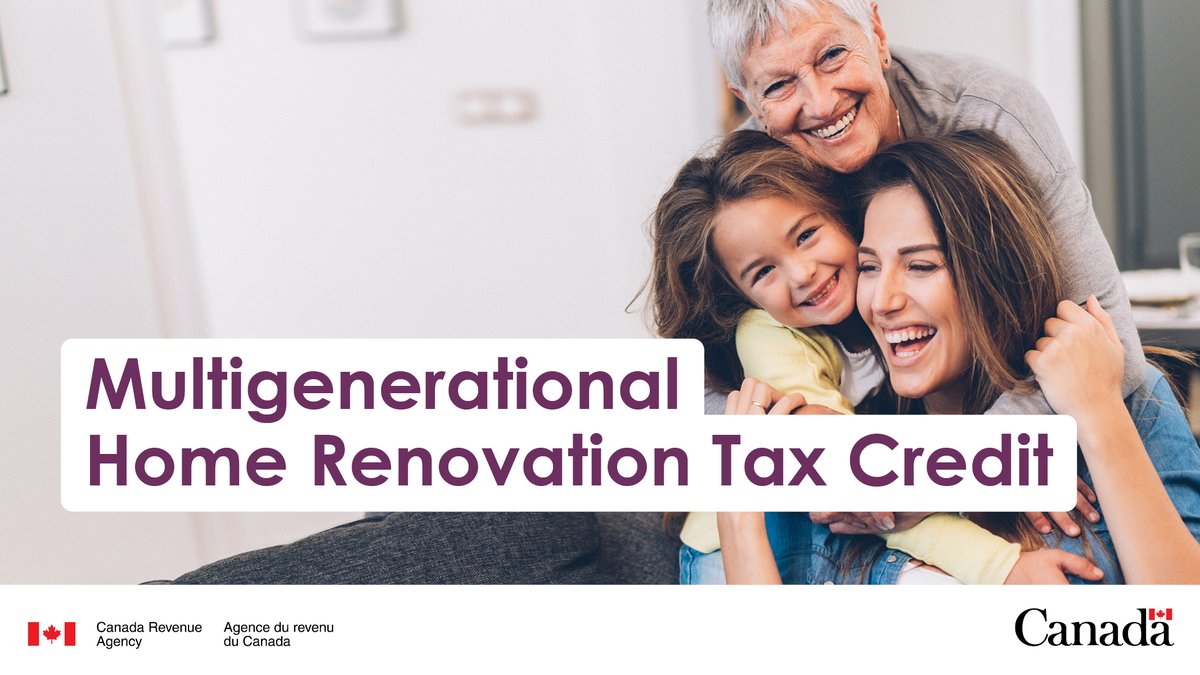 There’s a new tax credit that may give you up to $7.5K to help with the cost of adding a secondary unit in the family home. For eligibility 👉 ow.ly/xFKo50R9A0k #CdnTax