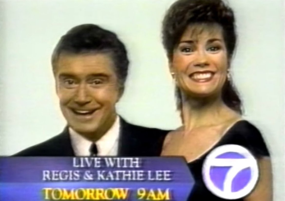 Live With Regis and Kathie Lee. Syndicated. 1991