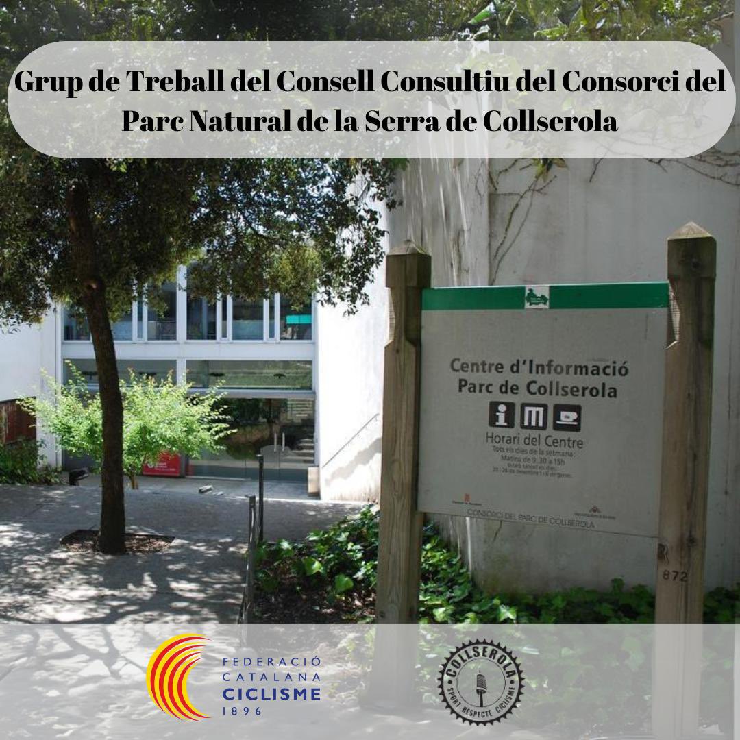 Ahir vam participar amb @BarcelonaCsrc a la primera sessió del Grup de Treball del Consell Consultiu del Consorci del Parc de Collserola per presentar la nostra proposta de l’ús públic i les activitats esportives al @parcncollserola!