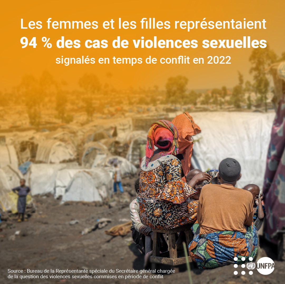 La violence sexuelle est utilisée lors des conflits pour terroriser les femmes et les filles.

Même les personnes qui défendent les victimes de violence sexuelle sont la cible d’attaques.

Avec l'<a href="/UNFPA/">UNFPA</a>, dites NON à l’usage de la violence sexuelle comme tactique de guerre.