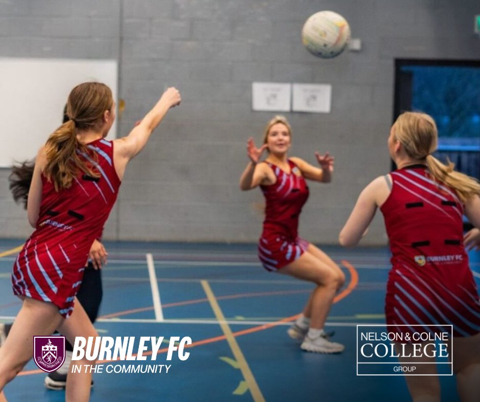 At Nelson and Colne College, you'll have exclusive access to the Burnley FC Netball Academy! 🏐👀 With regular training sessions, students go on to represent @BurnleyFC_Com & @NelsonColneColl in the @AoC_Sport North West Netball League! Find out more at burnleyfccommunity.org/netball-academ…