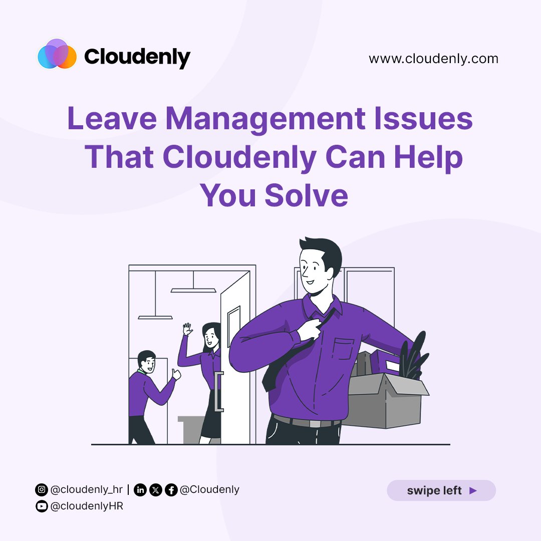 cloudenly's tweet photo. You need not face these issues with the right HR software by your side. 

Your Leave Management, together with other HR operations, can be handled with ease when you sign up at https://t.co/4fWgrONrNY. 

So hurry now, for a whole new experience. You get a 15-day free trial! https://t.co/AM3q5qlmPO