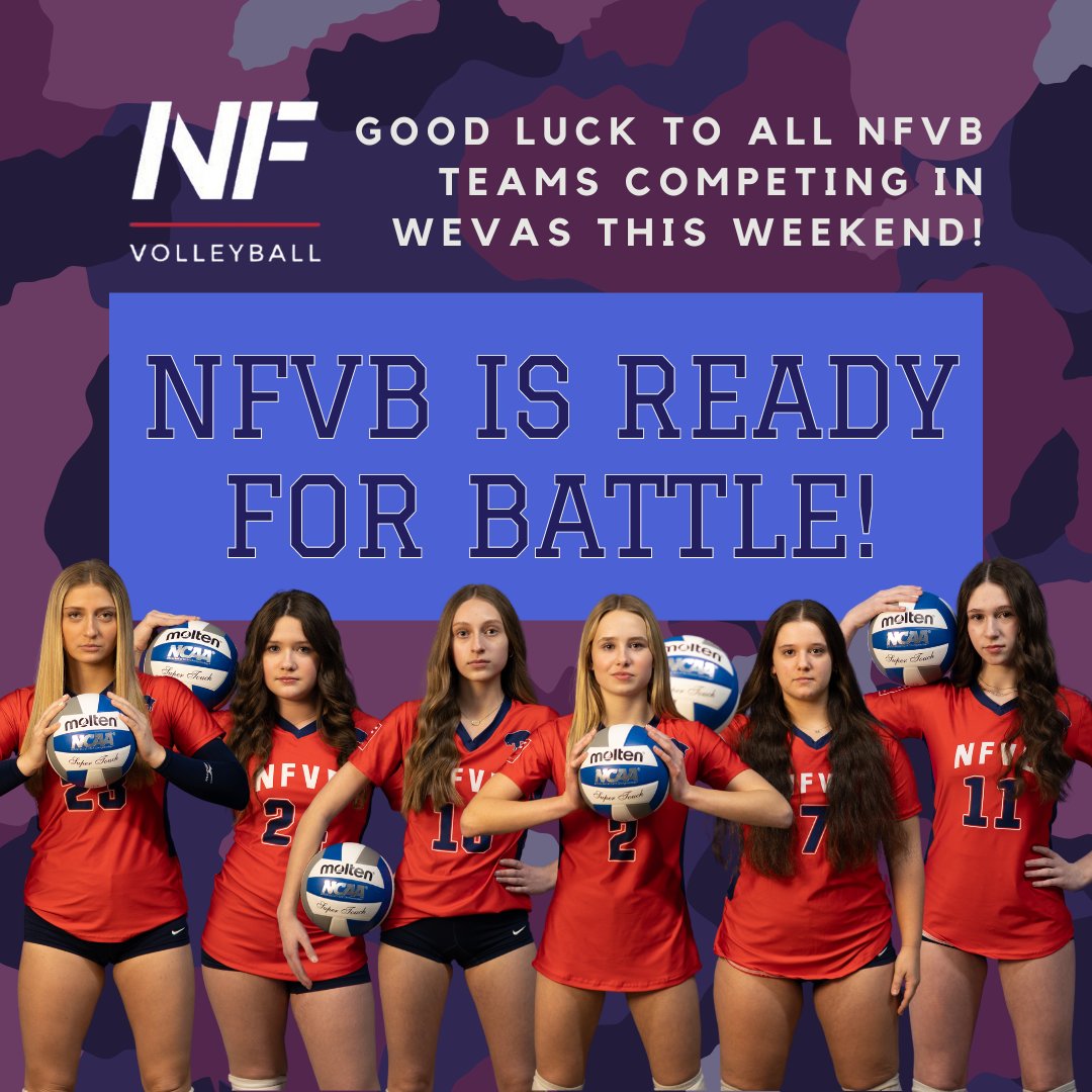 All NFVB national and regional teams are ready to go battle in the WEVA Bid Qualifier this weekend! Lets go NFVB!

#nfvbnation #weva #usavolleyball #usav #nfvb #letsgo #readyforbattle