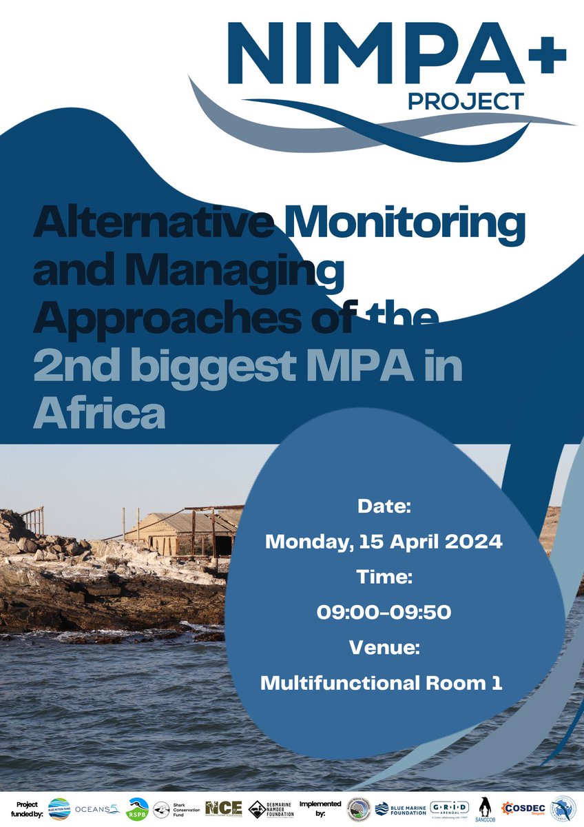 We are thrilled that @NNF_Namibia , partners and donors from the NIMPA+ project that SAERI is collaborating on, are presenting at @OurOceanGreece next week. If you are there please do go along and find out about all the exciting work happening in Africa’s 2nd largest MPA! 🌊