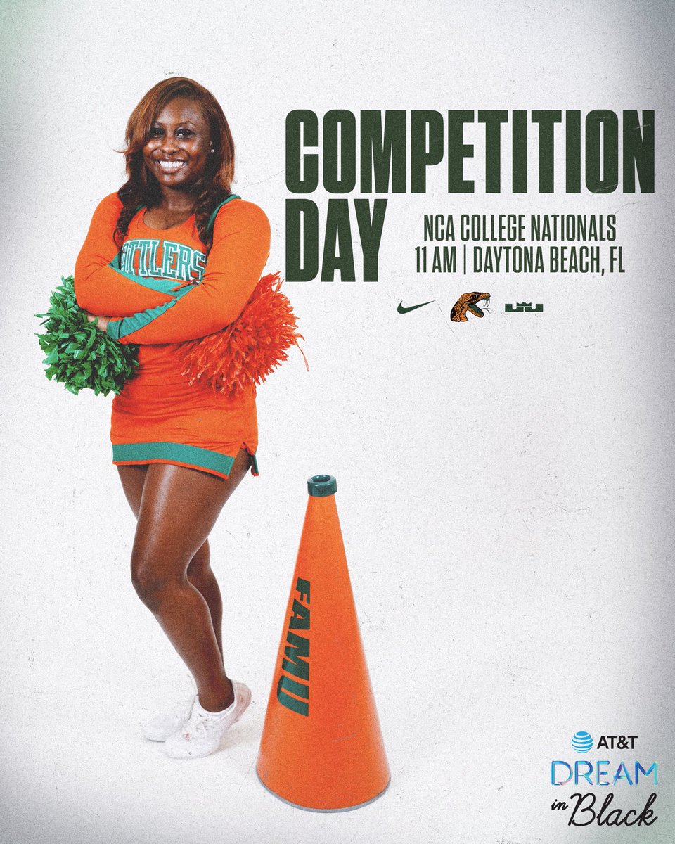 FamuCheer's tweet image. 𝗗𝗔𝗬 𝟮!

Your Rattlers are set to take on Finals today at NCA College Nationals! 

⌚️: 11:00 AM 
💻: tv.varsity.com