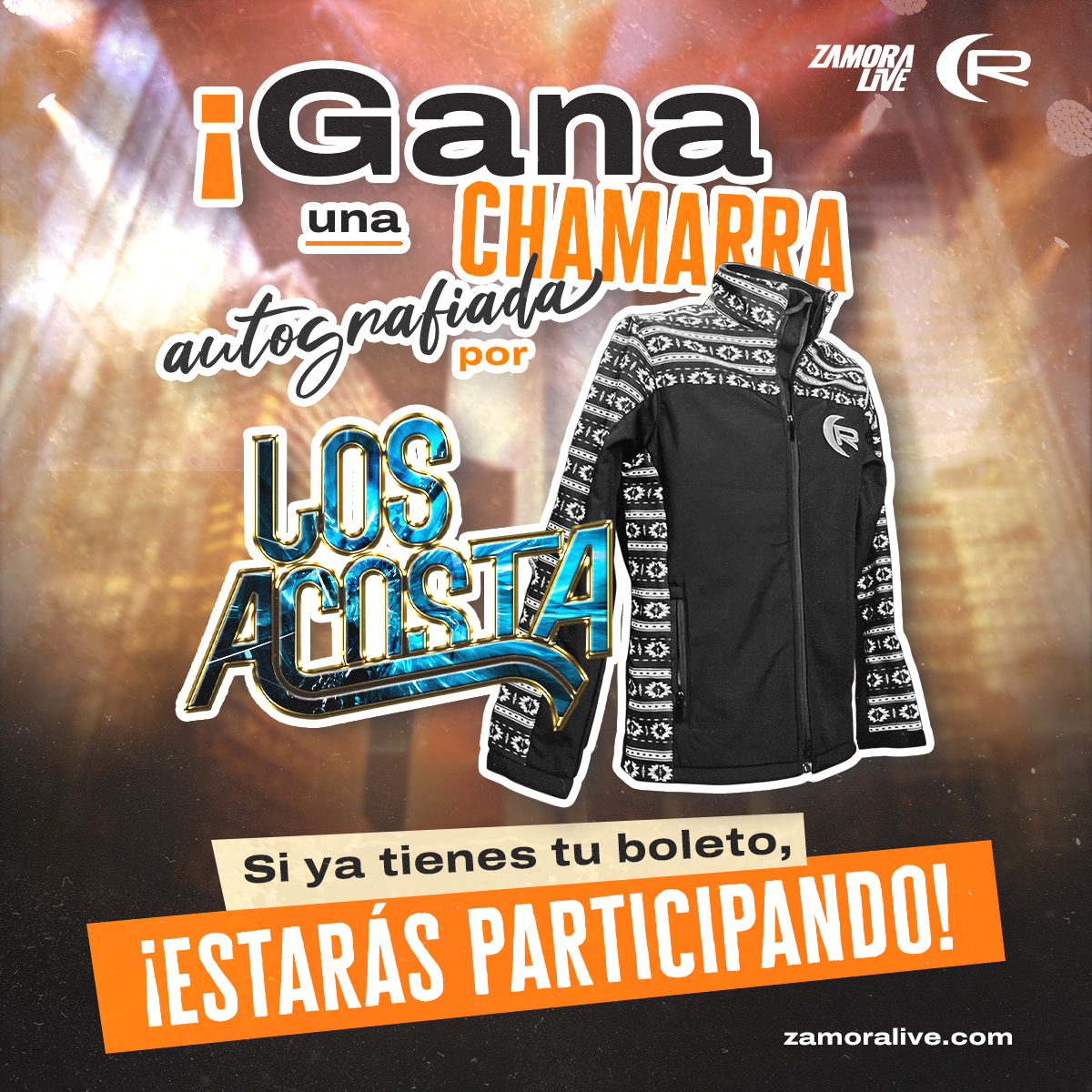 You still have time to get tickets to Los Acosta. Ticket purchasers are automatically entered into a contest to win an autographed jacket from the band. bit.ly/3UfbMZP