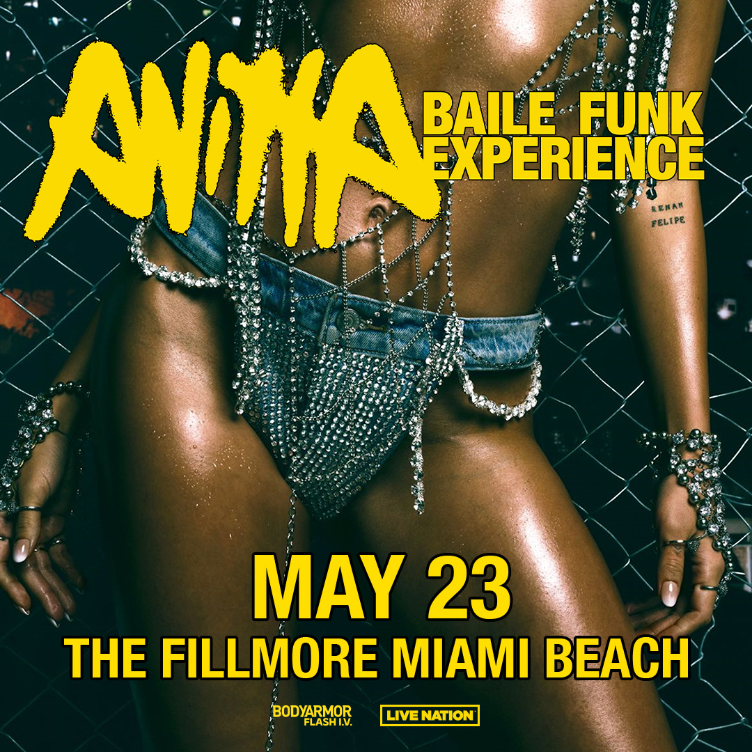 On Sale Now! @Anitta is shaking to the US stages for the first time EVER with her upcoming Baile Funk Experience tour on May 23! 🇧🇷🔥 🎟️ 👉 livemu.sc/43WioPQ